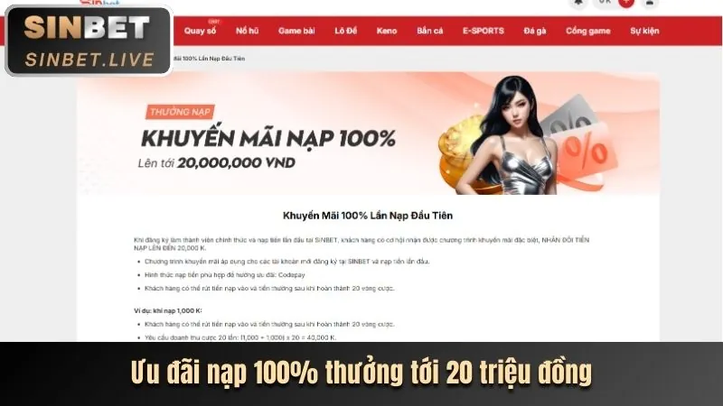 Khuyến mãi độc quyền cho người dùng ứng dụng 2 bet